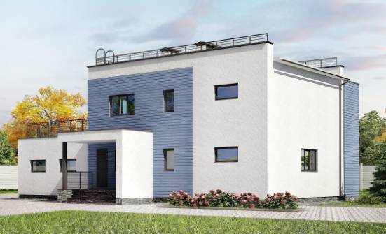 180-012-Л Проект двухэтажного дома, гараж, красивый дом из кирпича Колпашево | Проекты домов от House Expert