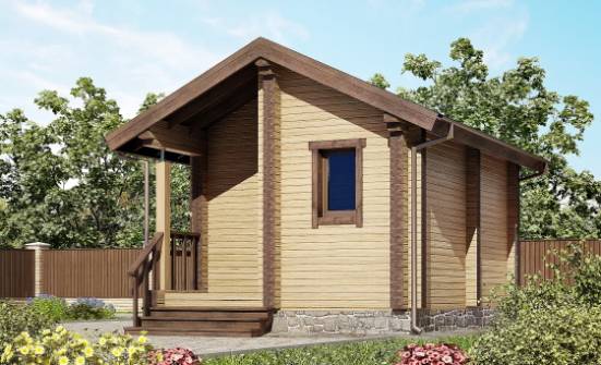 020-002-П Проект бани из дерева Северск | Проекты домов от House Expert