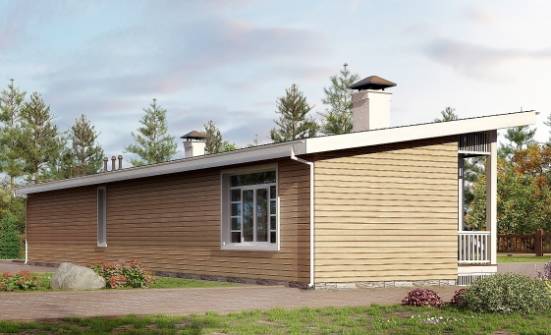 110-004-Л Проект бани из кирпича Асино | Проекты одноэтажных домов от House Expert