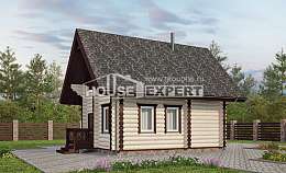 035-001-Л Проект бани из дерева Томск, House Expert