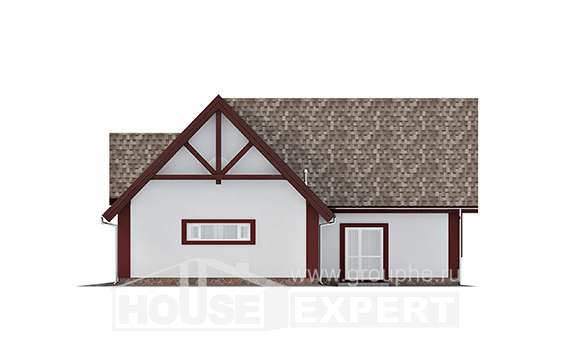 145-002-Л Проект гаража из бризолита Колпашево, House Expert